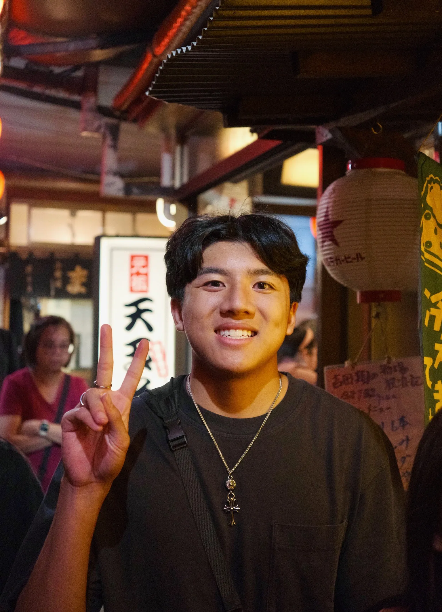 Goofy portrait of Andrew Vu